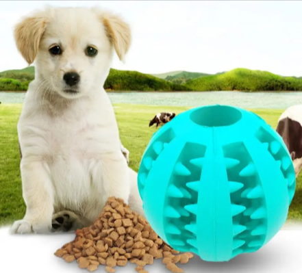 BusyBite Chew & Feed Dog Ball