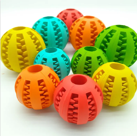 BusyBite Chew & Feed Dog Ball