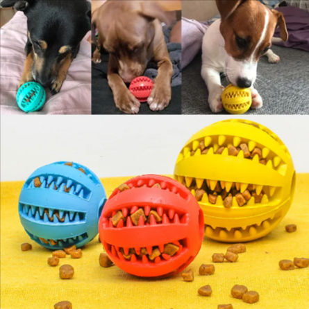 BusyBite Chew & Feed Dog Ball